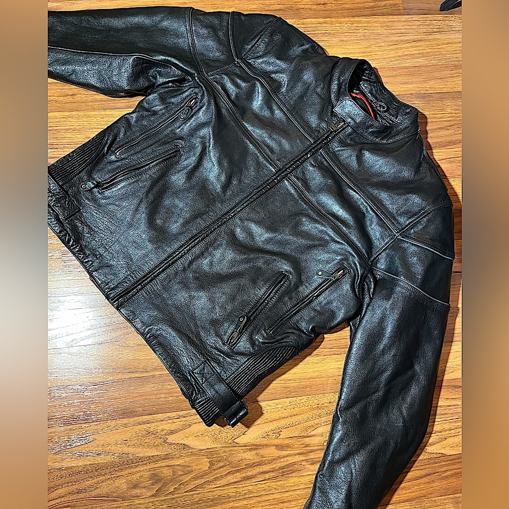 Vintage Leather Riding Jacket Vintage Motorcycle Jacket Vintage Leather Jacket